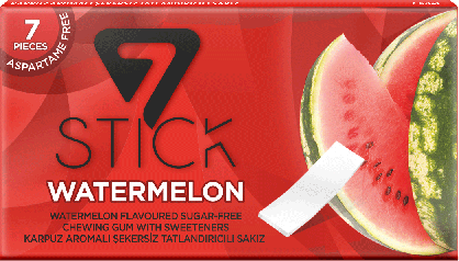 7 Stick Chewing Gum Watermelon